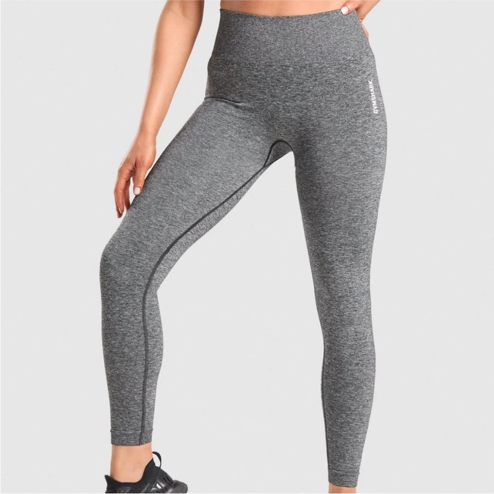 Gymshark Marl Adapt Seamless Gray Leggings